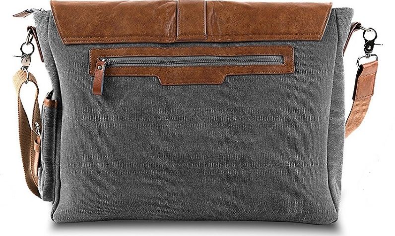 Vetelli laptop shoulder bag back