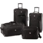 American Tourister Luggage Fieldbrook II 4 Piece Set Black