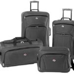 American Tourister Luggage Fieldbrook II 4 Piece Set Charcoal